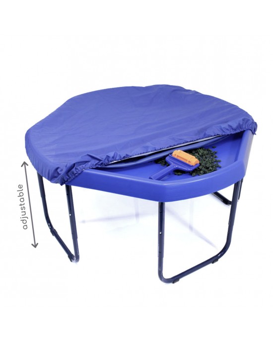 Blue Tuff Tray And Stand