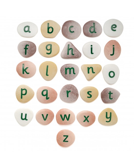 Jumbo Pebbles - Lowercase Alphabet