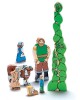 Jack and The Beanstalk Wooden Characters