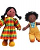 Fairtrade Doll Family (Black Skin, Black Hair)