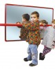 Baby Room Mirror with stabilizing padded bar
