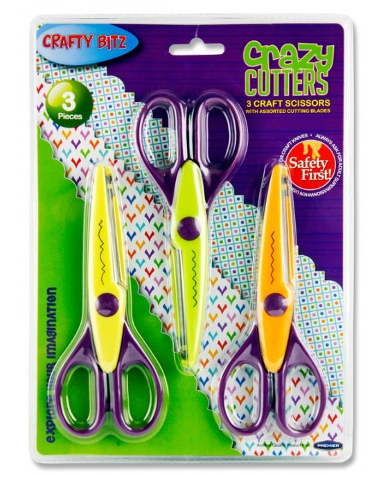 Craft Scissors 3 Pack
