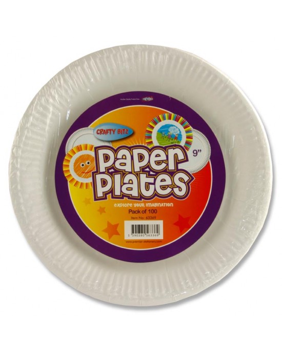 9" Paper Plates