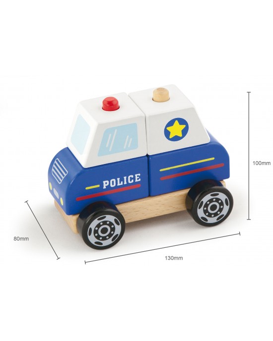 Stacking Police Car