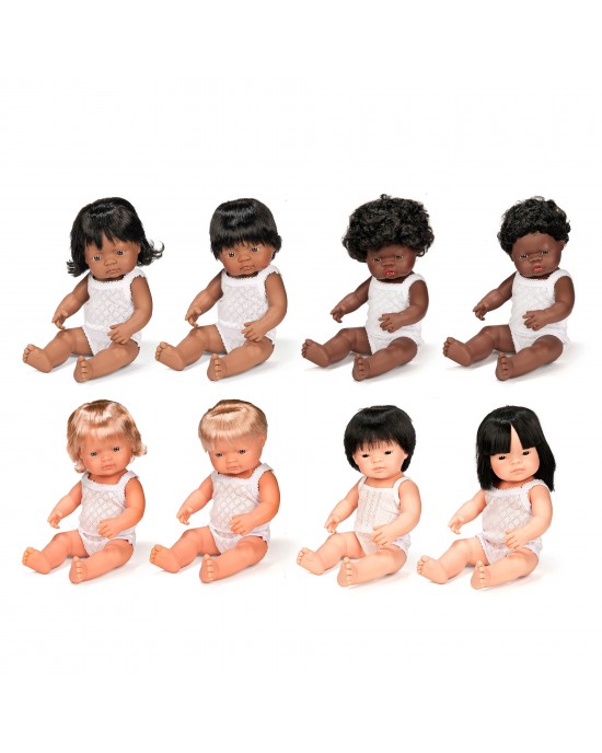 Multicultural Dolls Multibuy (8 Dolls - 38cm)