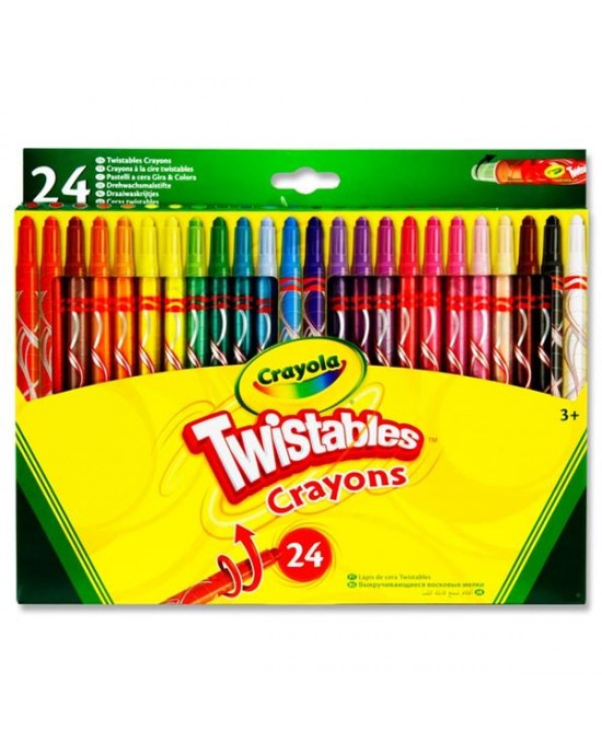 Crayola Pkt.24 Twistables Crayons