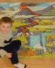 Dinosaur Landscape Playmat (150cm x 100cm)
