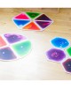 Equilateral Triangle Liquid Tiles (Set of 6)