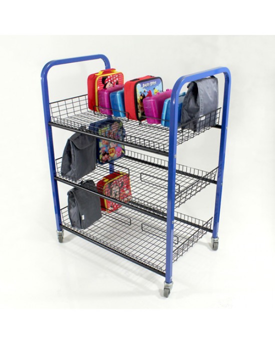 DOUBLE SIDED LUNCH BOX TROLLEY
