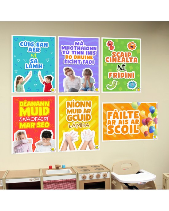 A2 Wall Posters - Back to School Posters (Set of 6)