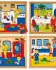 Personal hygiene puzzles - complete set of 4