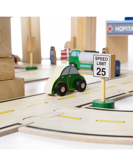 Double-Sided Roadway System – 42 pc. set (Road Only)
