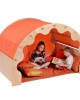 Play Pod & Canopy & 2 Sets of Curtains, 6 Scatter Cushions & Large Mat