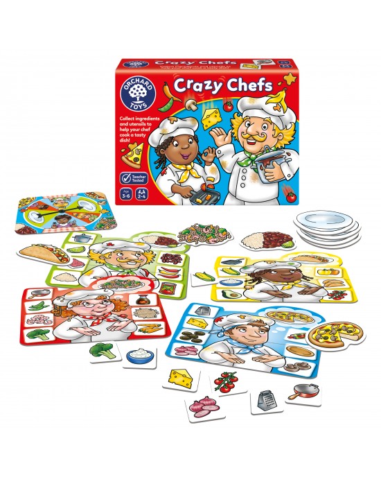 CRAZY CHEFS GAME (3-6)