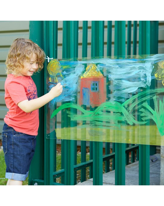 Acrylic Outdoor Mark Making Panel (150cm x 60cm)