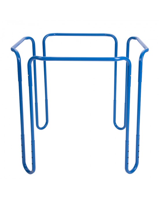 Adjustable Tuff Tray and Stand for Wheelchairs