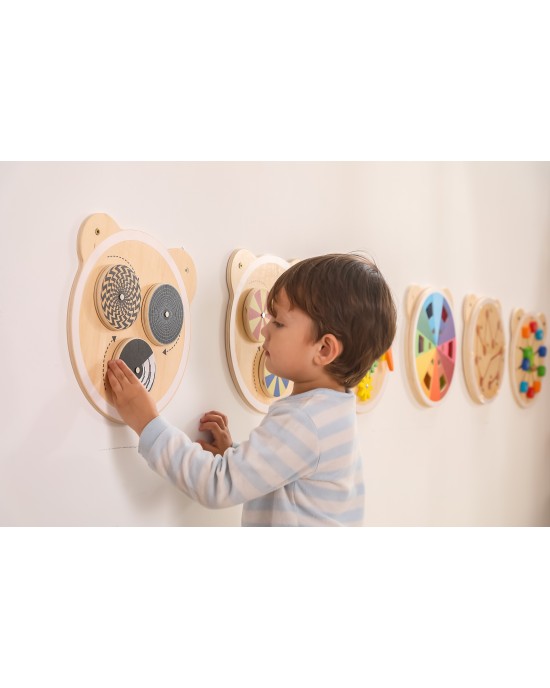 Wall Toy - Spinning Points