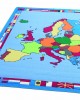 Gigantic European Map Rug