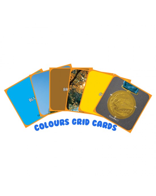 Buzzing With Bee-Bot Grid Cards - Colours