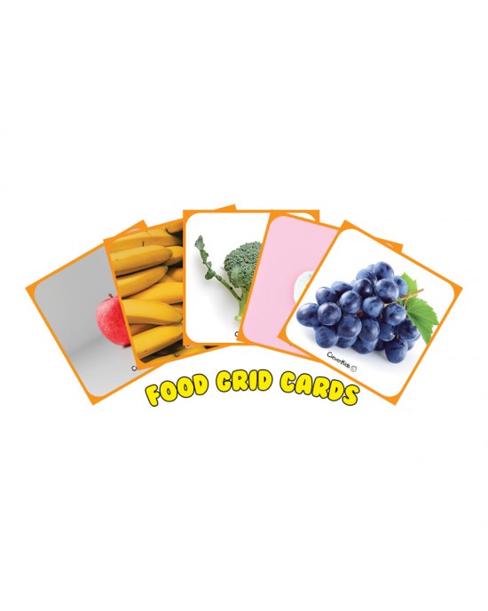 Buzzing With Bee-Bot Grid Cards - Food