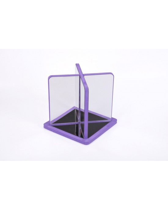 Softie Mirror Centrepiece - Purple 0M+